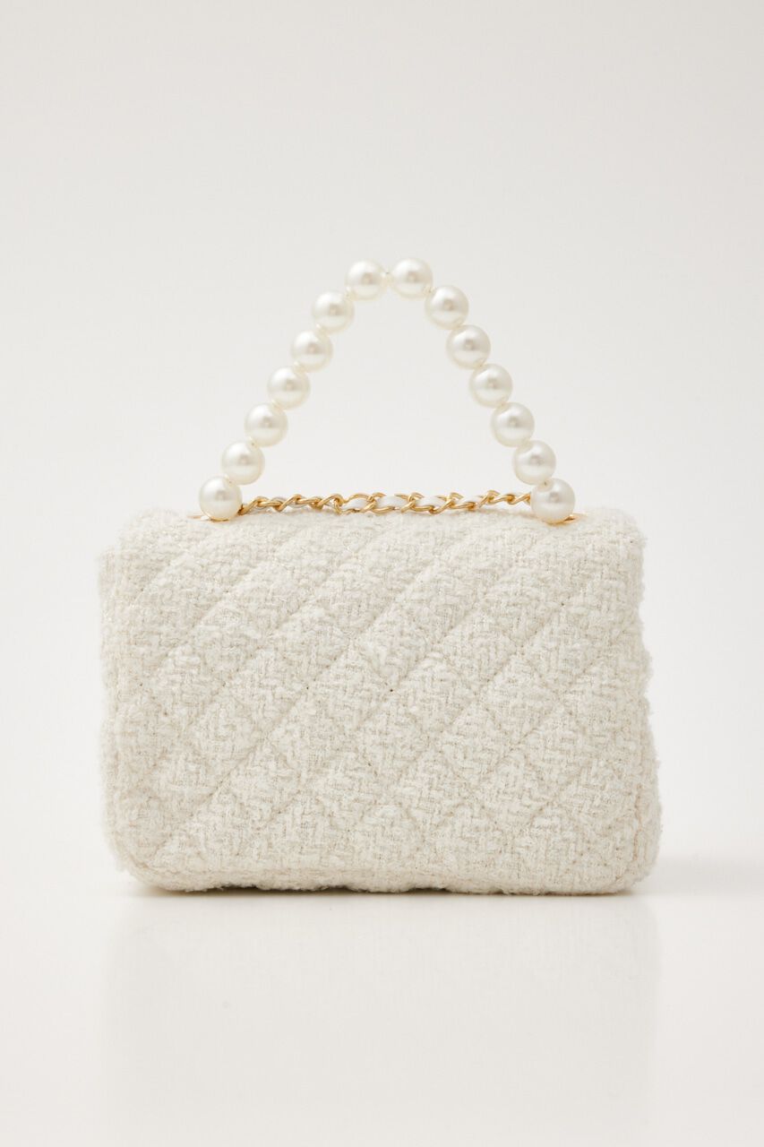 rienda「2WAYレクラングルツイードバッグ」|その他|