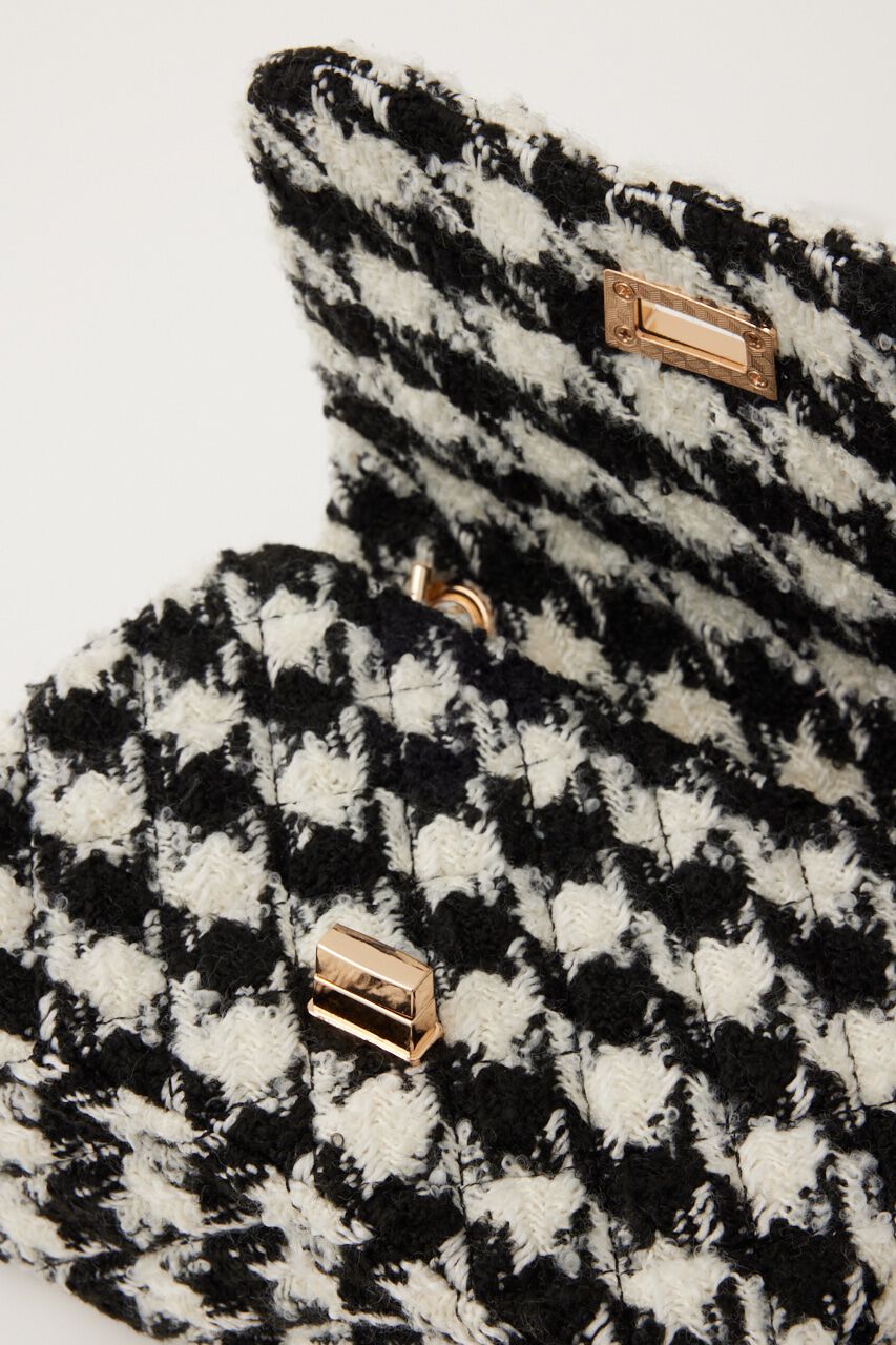 rienda「2WAYレクラングルツイードバッグ」|その他|