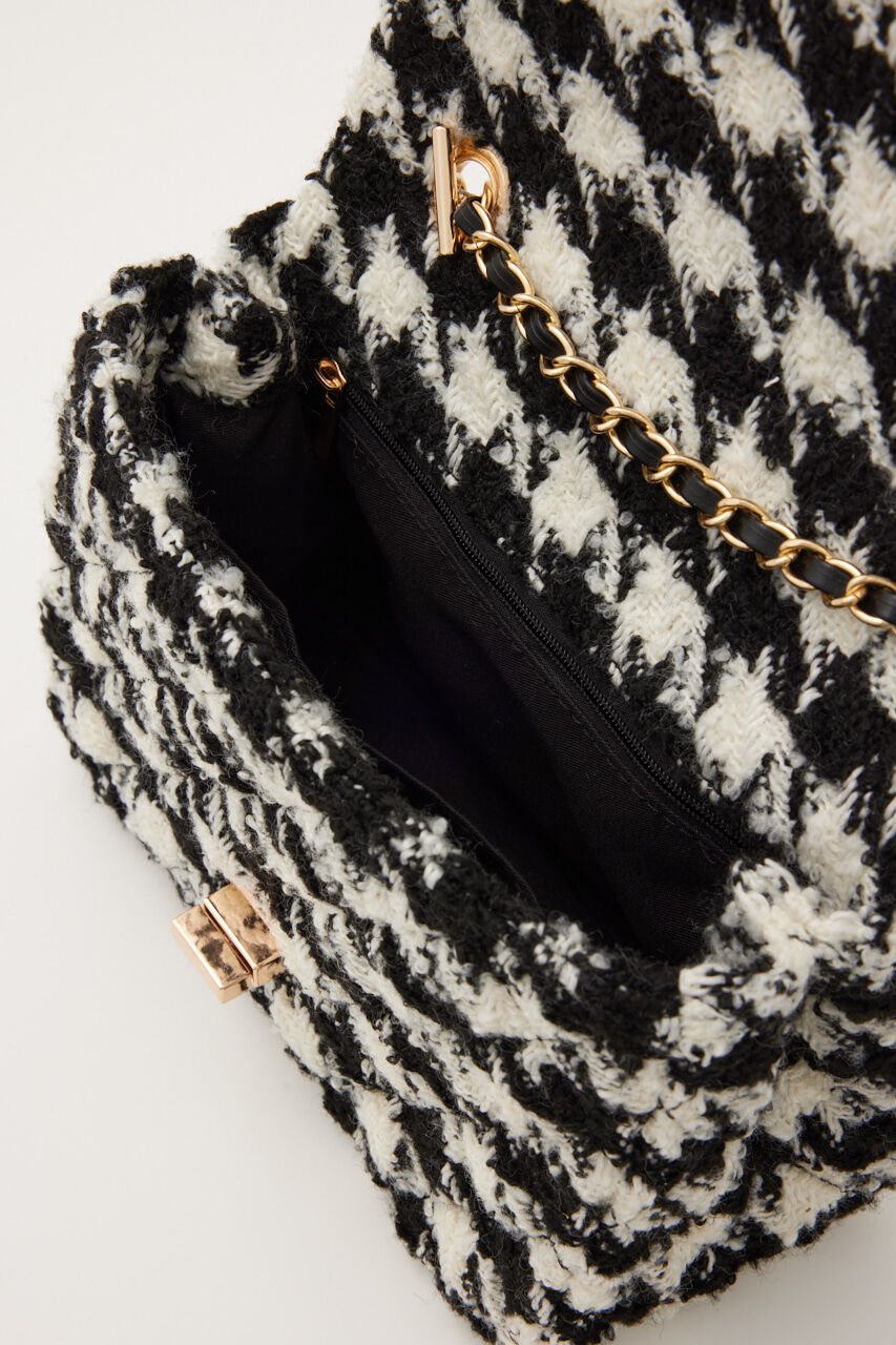 rienda「2WAYレクラングルツイードバッグ」|その他|