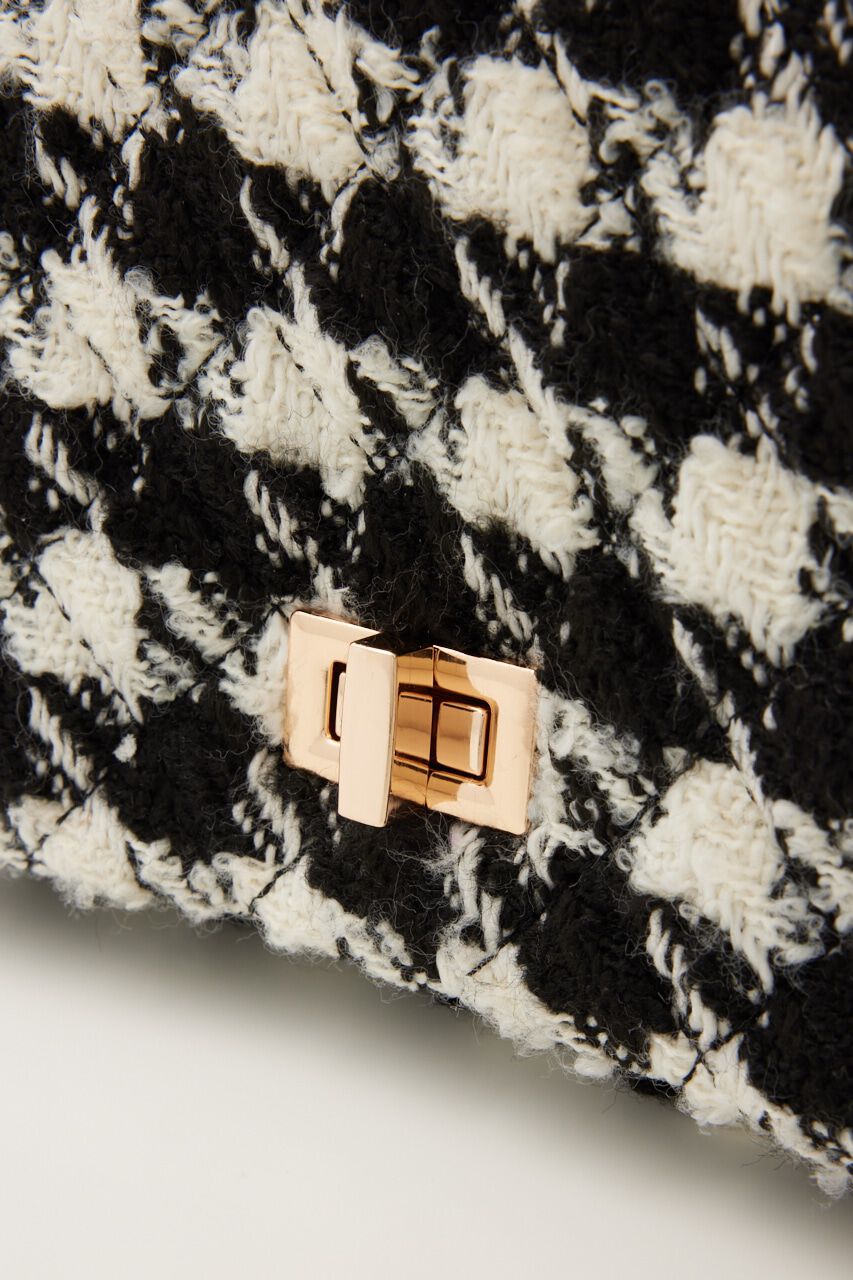 rienda「2WAYレクラングルツイードバッグ」|その他|