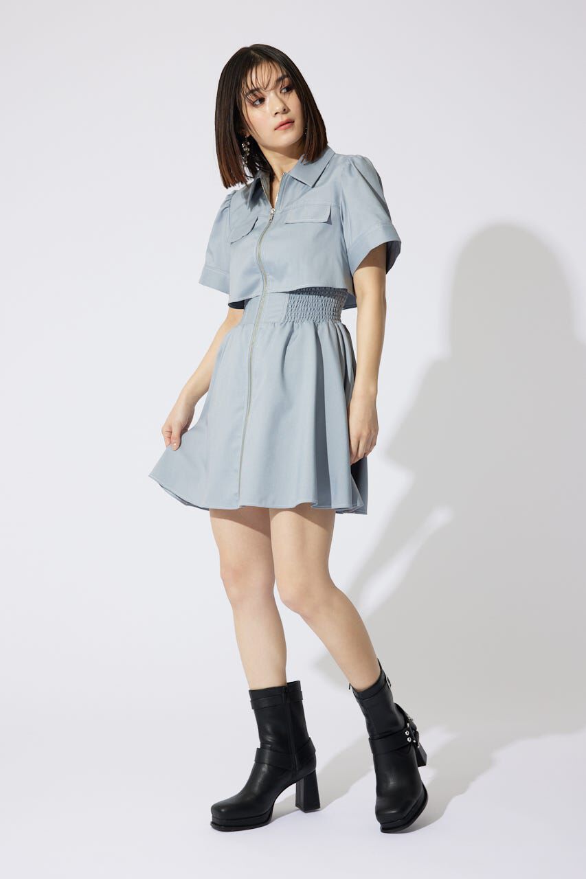 rienda「バストフレアミニワンピース」|ワンピース|