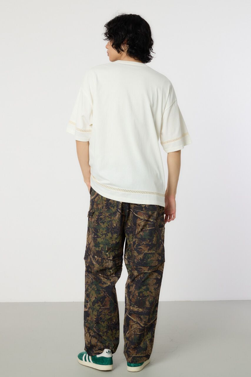 RODEO CROWNS「ハシゴレース Tシャツ」|Tシャツ・カットソー|