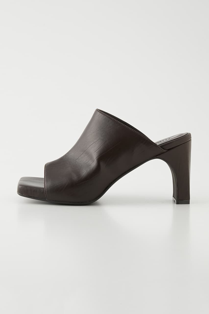 SLY「SQUARE HEEL サンダル」|サンダル|BRN