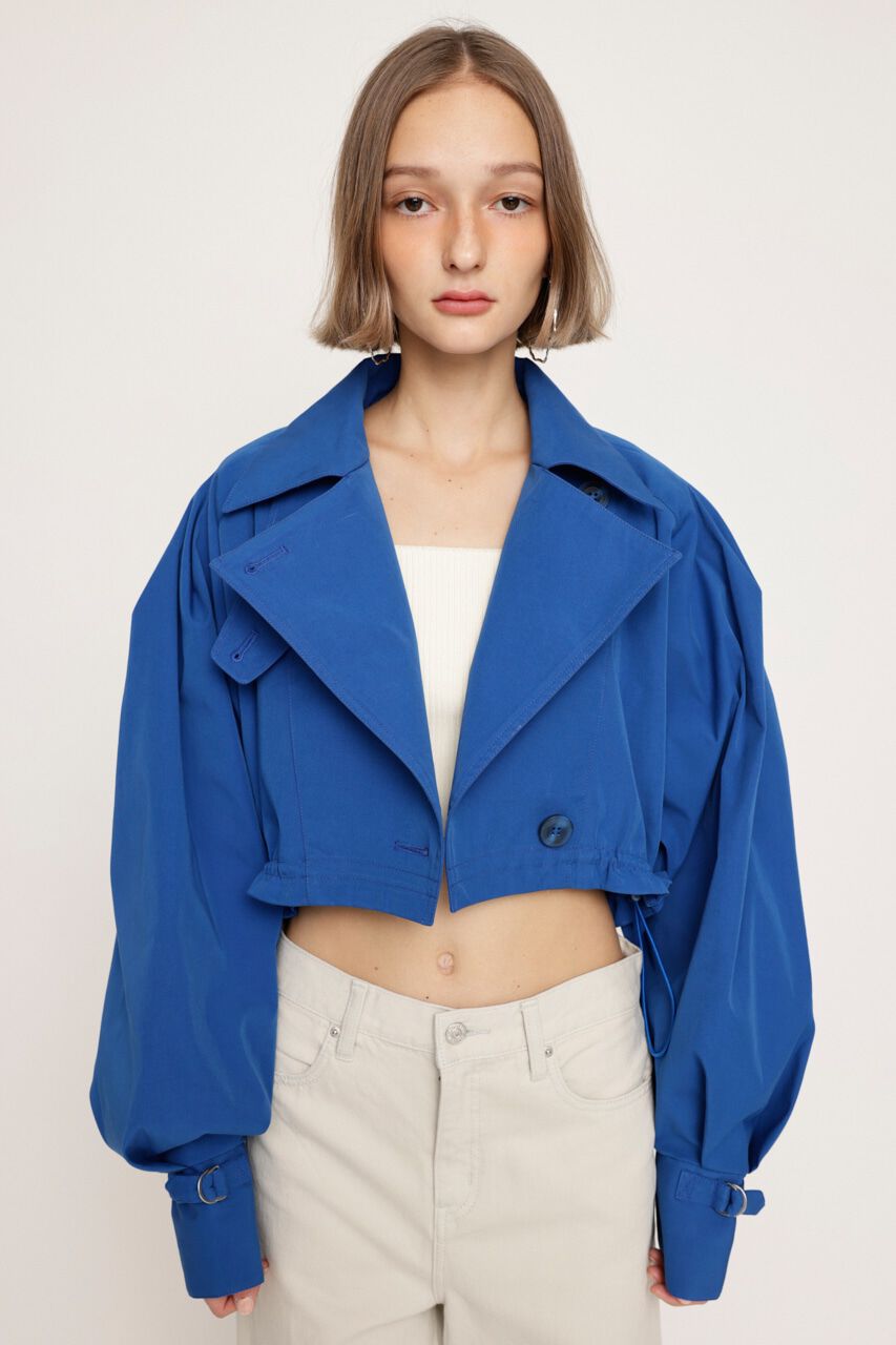 SLY「CROP VOLUME TRENCH ジャケット」|その他|