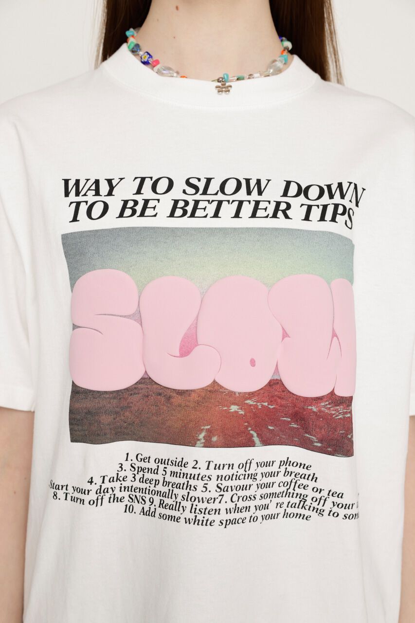 SLY「PUFFER LOGO Tシャツ」|Tシャツ・カットソー|