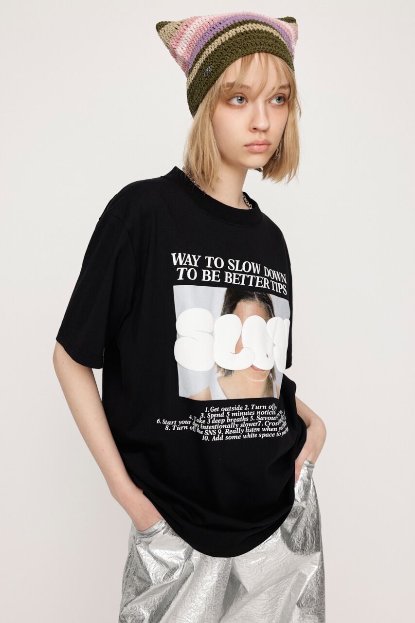 SLY「PUFFER LOGO Tシャツ」|Tシャツ・カットソー|