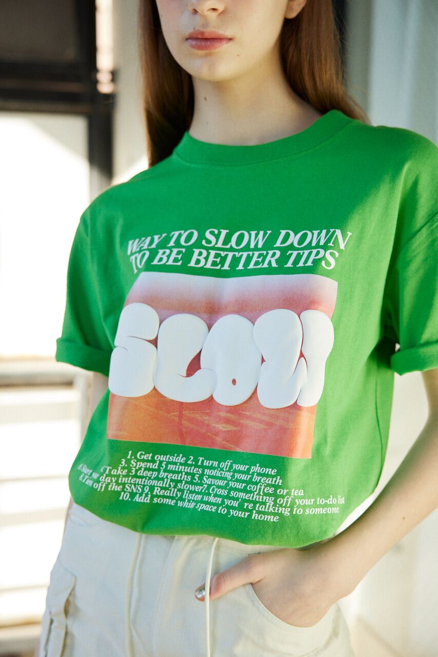 SLY「PUFFER LOGO Tシャツ」|Tシャツ・カットソー|