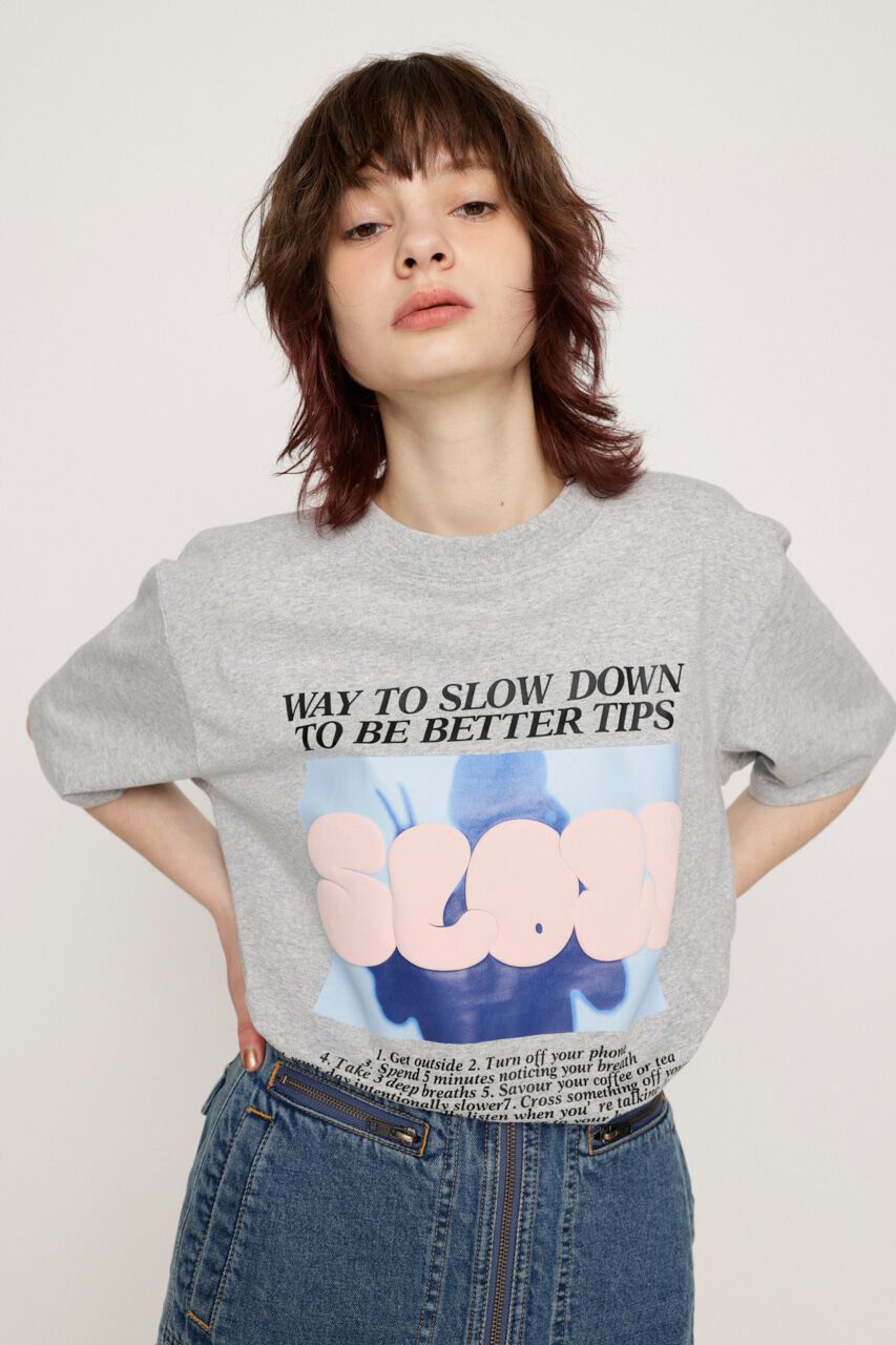 SLY「PUFFER LOGO Tシャツ」|Tシャツ・カットソー|