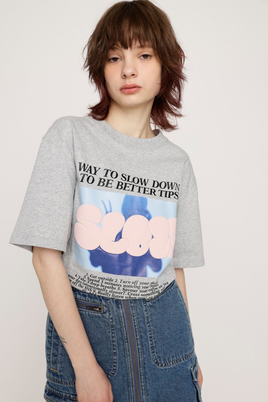 SLY「PUFFER LOGO Tシャツ」|Tシャツ・カットソー|
