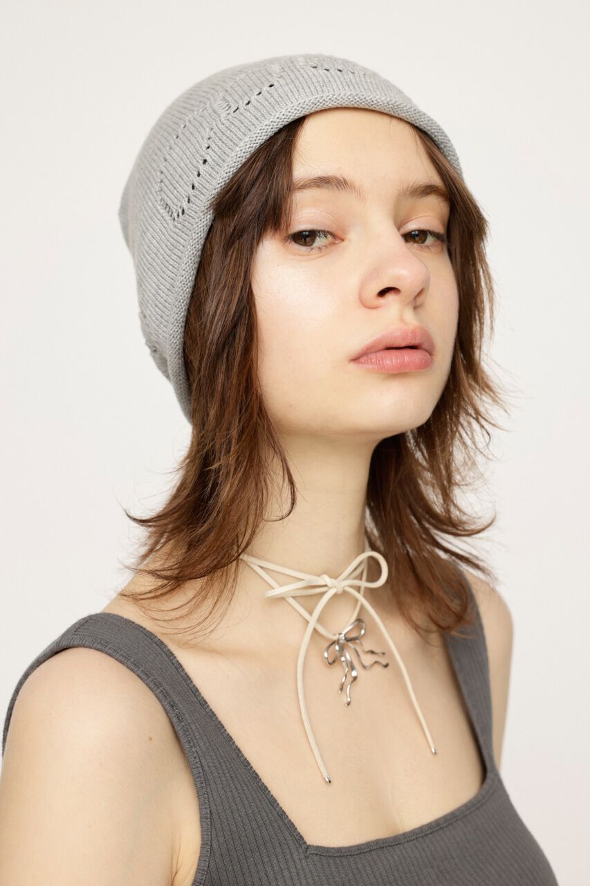 SLY「EYELET SUMMER BEANIE」|その他|