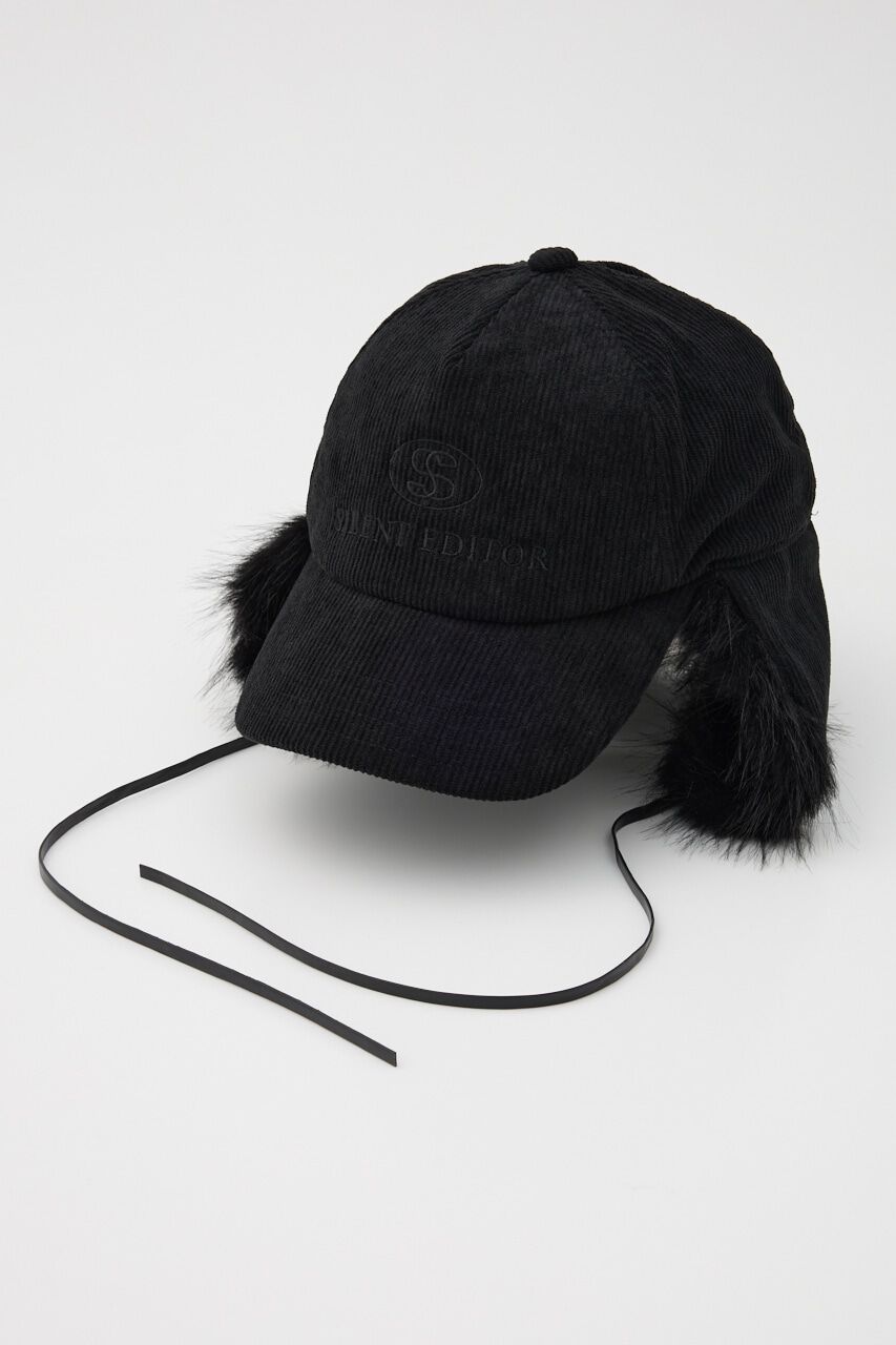 SLY「S LOGO EARMUFF キャップ」|その他|BLK
