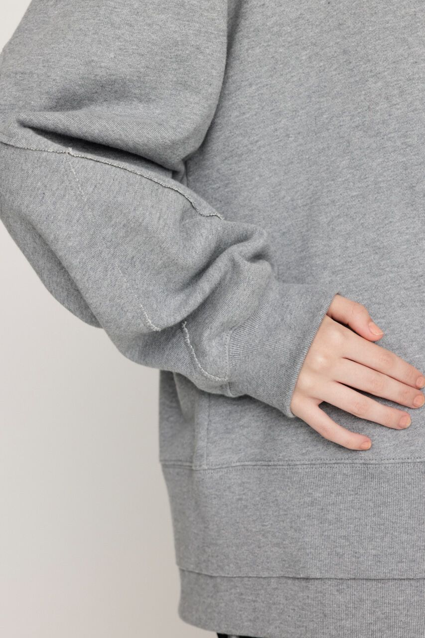 SLY「HALF ZIP LOGO OVER トップス」|Tシャツ・カットソー|