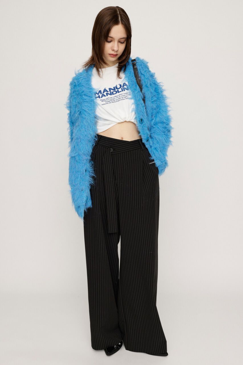 SLY「SHAGGY LOOSE カーディガン」|カーディガン|