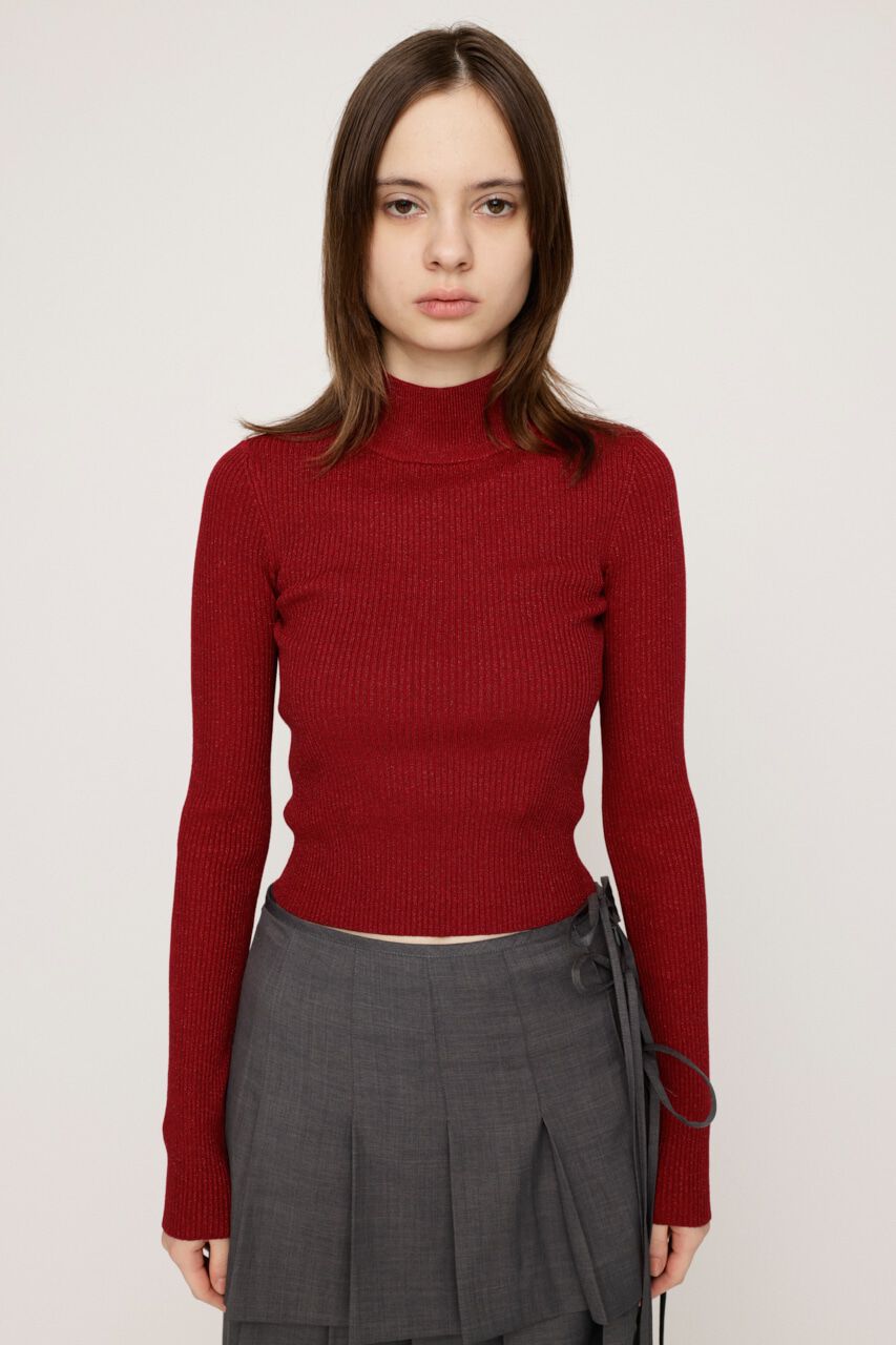 SLY「GLITTER COMPACT トップス」|ニット・セーター|