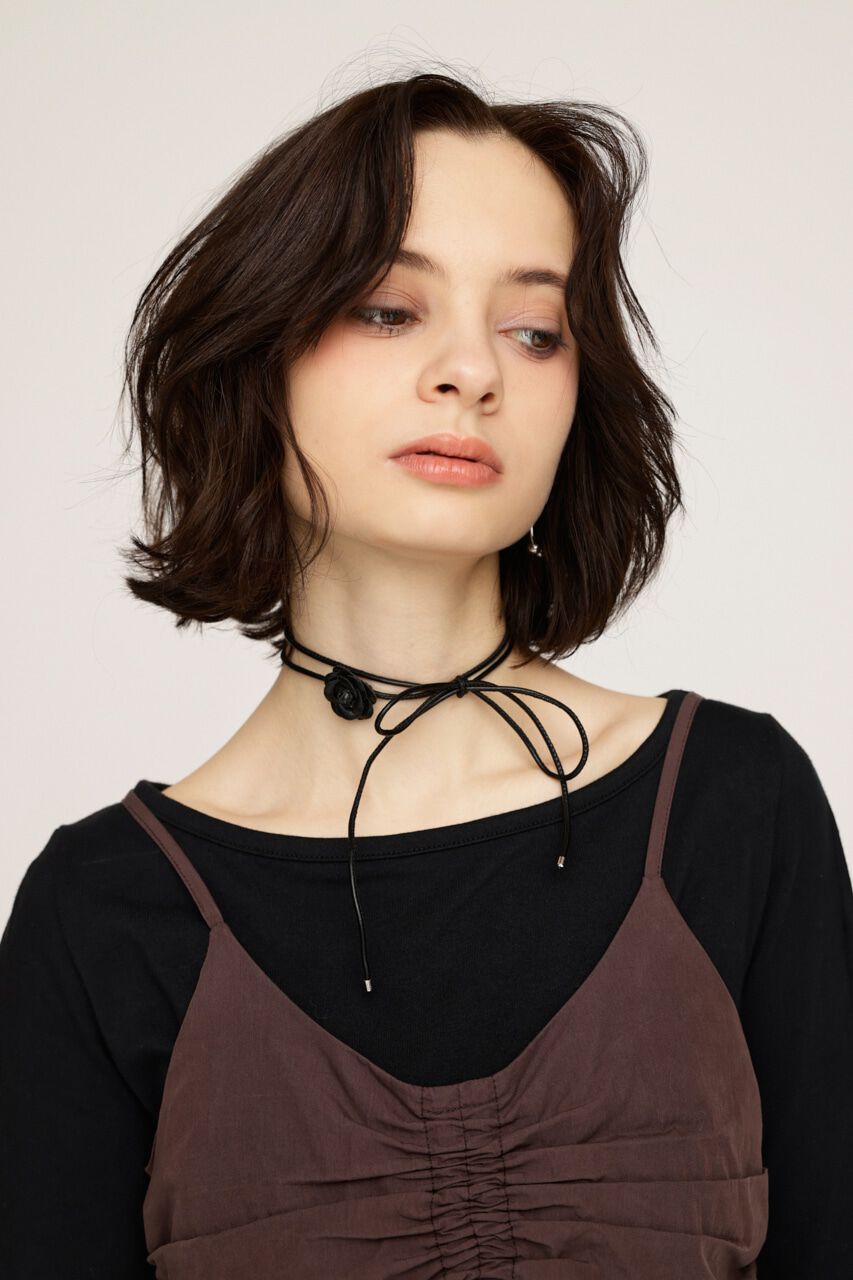 SLY「FLOWER MOTIF チョーカー」|ネックレス|