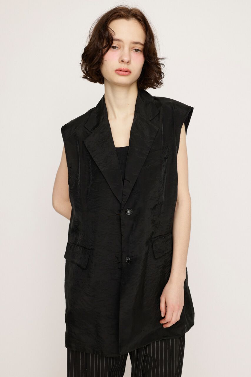 SLY「SHEER TAILOR ベスト」|ダウンベスト・ベスト|