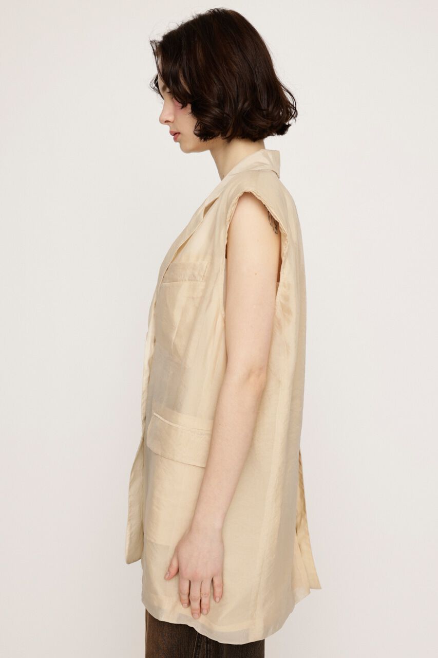 SLY「SHEER TAILOR ベスト」|ダウンベスト・ベスト|