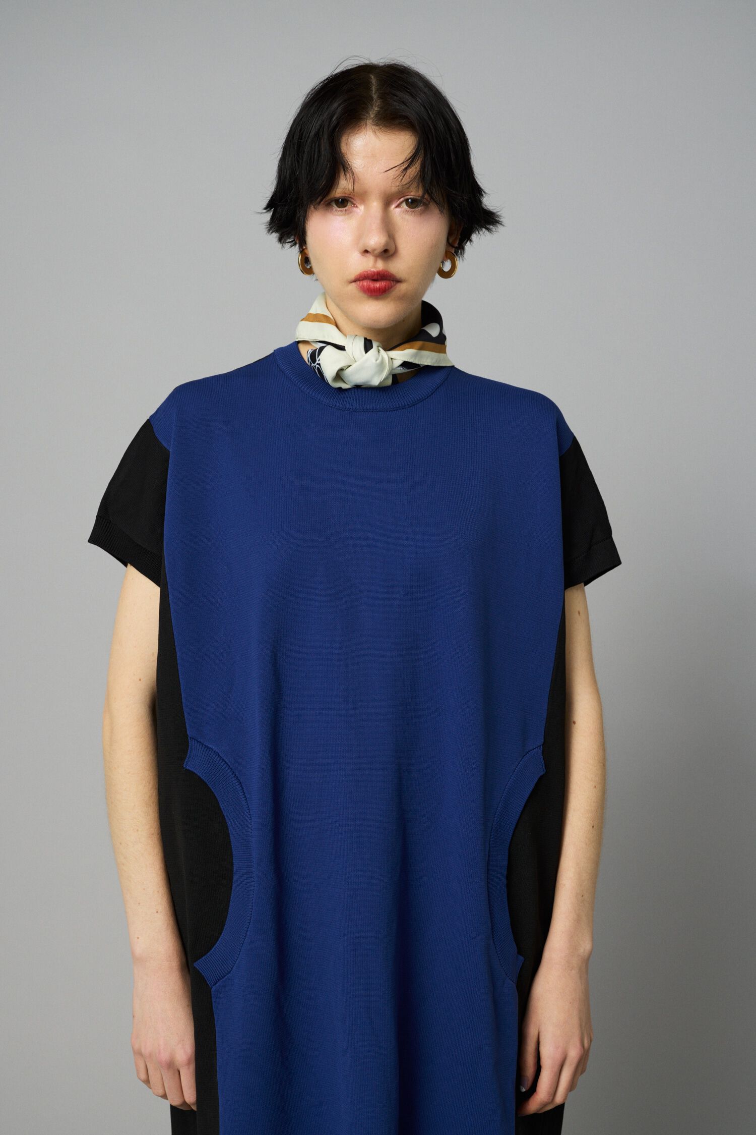 HeRIN.CYE「Attachmment knit one piece」|ワンピース|