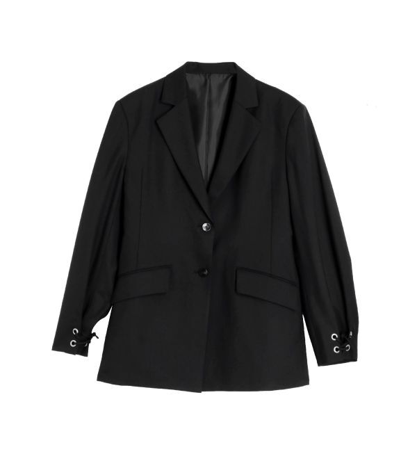ELENDEEK「LACE UP SLEEVE JK」|テーラードジャケット|