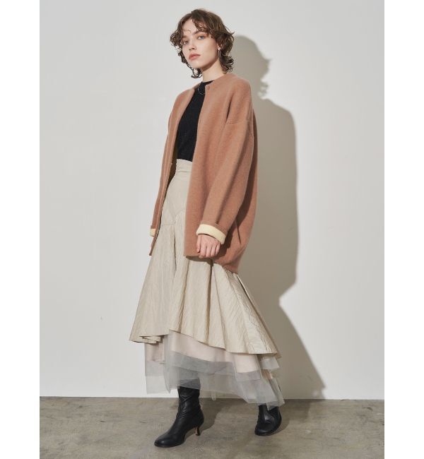 ELENDEEK「CN RACCOON MIX WCD」|カーディガン|