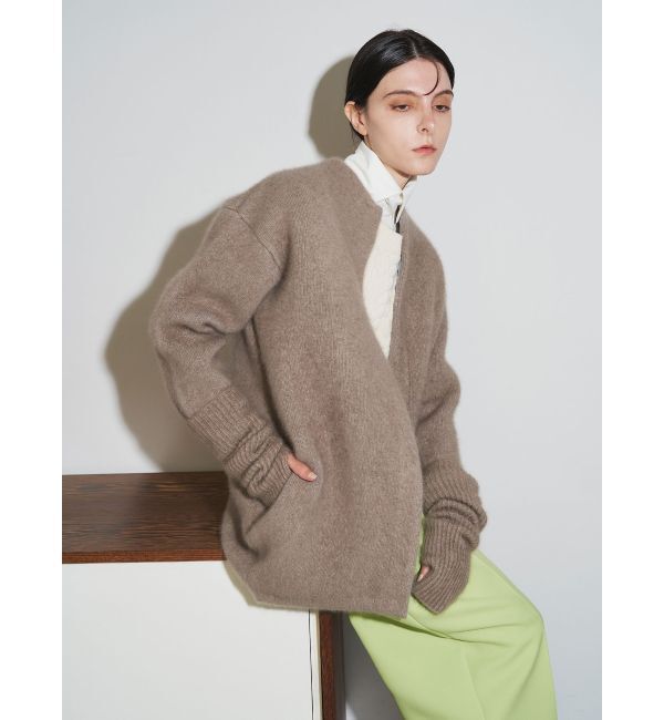 ELENDEEK「CN RACCOON MIX WCD」|カーディガン|