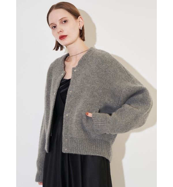 ELENDEEK「CN RACCOON MIX BZ」|カーディガン|