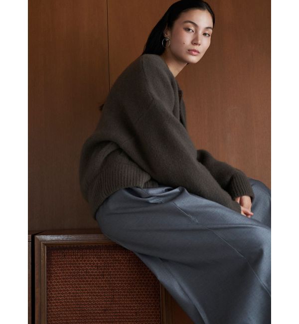 ELENDEEK「CN RACCOON MIX BZ」|カーディガン|