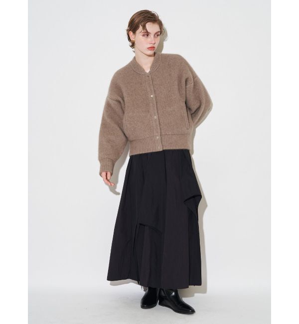 ELENDEEK「CN RACCOON MIX BZ」|カーディガン|