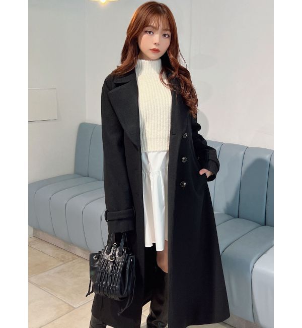 RESEXXY「ミクスチャーニットコンビチュニック」|ニット・セーター|