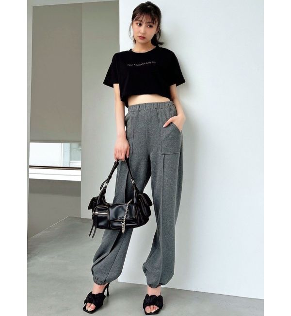 RESEXXY「ロゴ刺繍Tシャツ」|Tシャツ・カットソー|