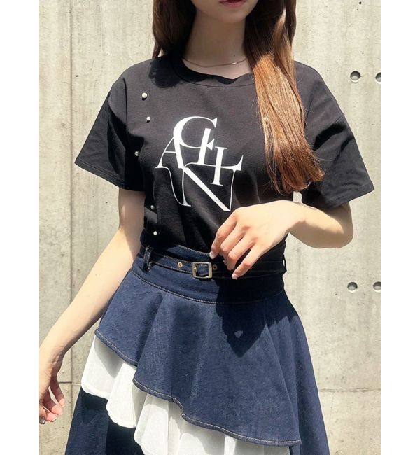 RESEXXY「ビッグロゴTシャツ」|Tシャツ・カットソー|ブラック