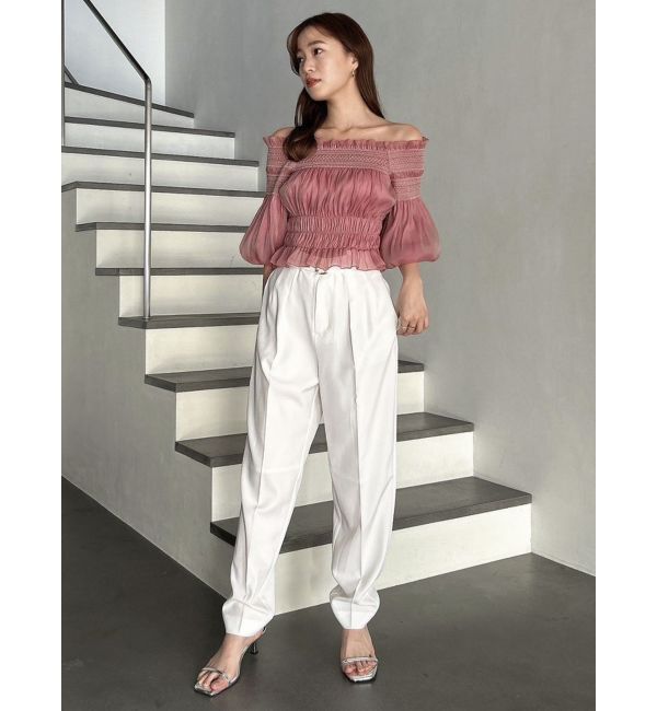 dazzlin「オフショルフェミニックトップス」|シャツ・ブラウス|