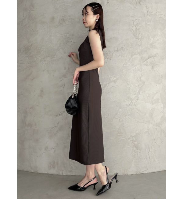 dazzlin「コルセットチュールビスチェ付カットワンピース」|ワンピース|