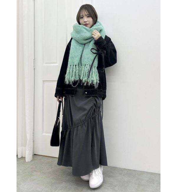 dazzlin「キャンディカラービッグマフラー」|マフラー|