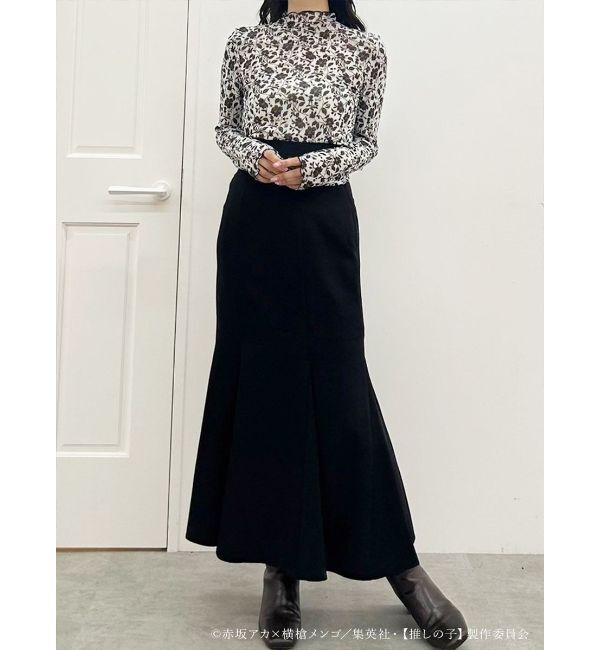 MERCURYDUO「TVアニメ【推しの子】プリントチュールメロートップス」|Tシャツ・カットソー|