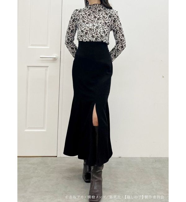 MERCURYDUO「TVアニメ【推しの子】プリントチュールメロートップス」|Tシャツ・カットソー|