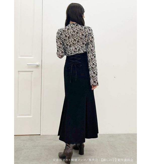 MERCURYDUO「TVアニメ【推しの子】プリントチュールメロートップス」|Tシャツ・カットソー|