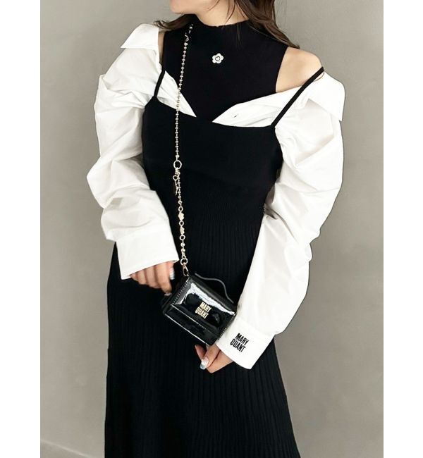 MERCURYDUO「【MARY QUANTコラボ】デイジースマホショルダー&ストラップ」|チャーム・キーホルダー|