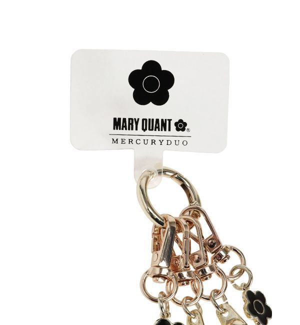 MERCURYDUO「【MARY QUANTコラボ】デイジースマホショルダー&ストラップ」|チャーム・キーホルダー|
