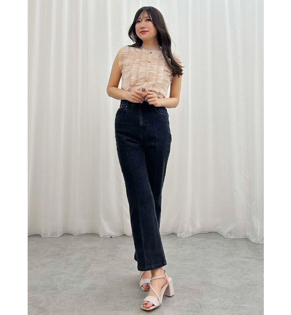 MERCURYDUO「チュールフリルニット」|ニット・セーター|