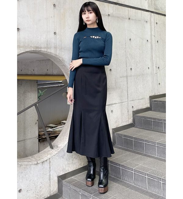 MURUA「ハイウエストナローマーメイドスカート」|スカート|