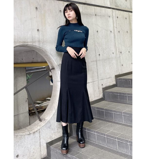 MURUA「ハイウエストナローマーメイドスカート」|スカート|