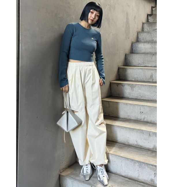 MURUA「アシメカットアウトリボンパンツ」|その他|