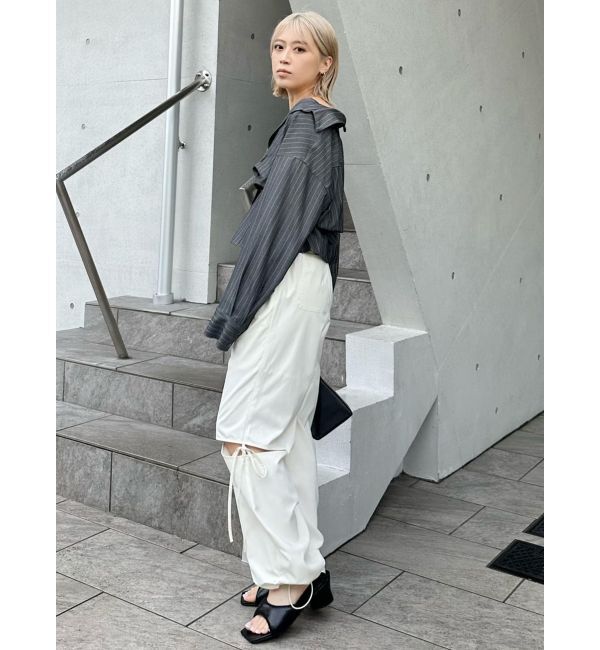 MURUA「アシメカットアウトリボンパンツ」|その他|