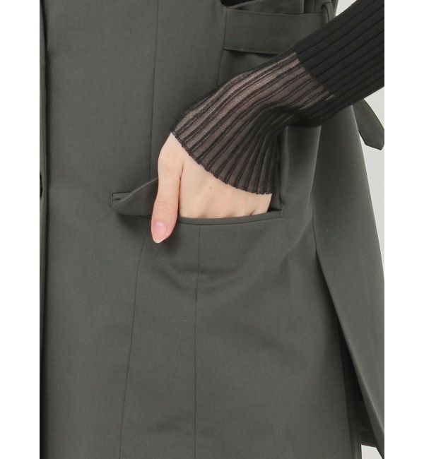 MURUA「バックベルトテーラードジレ【セットアップ着用可】」|ベスト・ジレ|