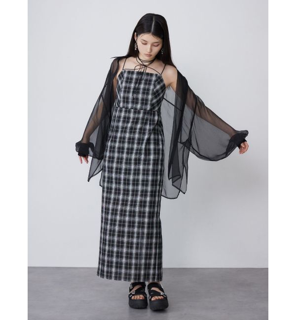 MURUA「ボリュームスリーブシャイニーシアーシャツ」|シャツ・ブラウス|