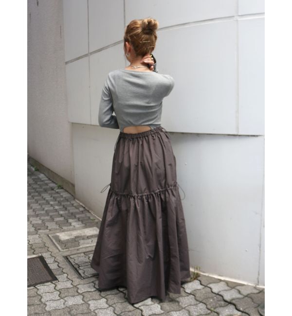 Ungrid「ドッキングギャザーワンピース」|ワンピース|