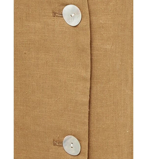 Ungrid「リネン混ノーカラージャケット」|その他|