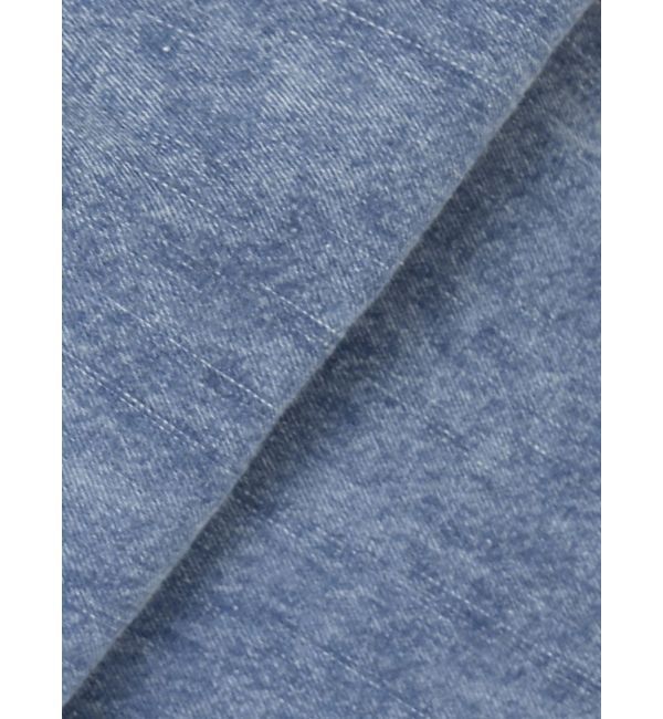 Ungrid「サイドオープンデニムサロペット」|オールインワン|