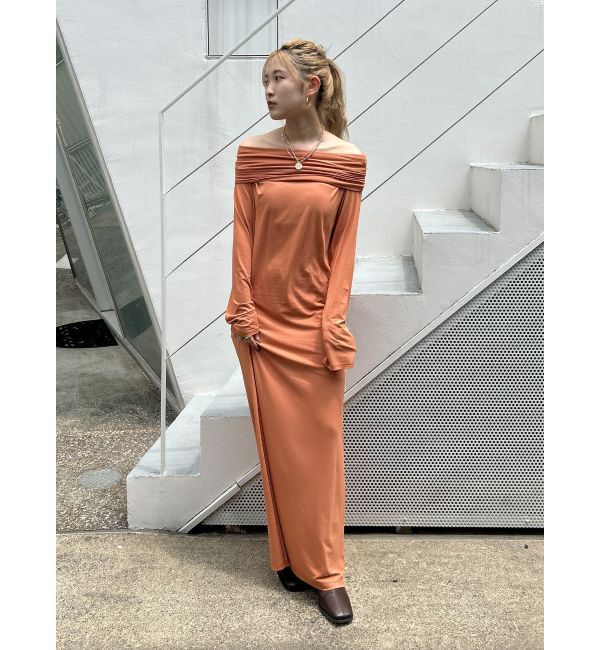 Ungrid「オフショルフィットワンピース」|ワンピース|